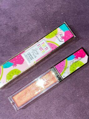 Too Faced Tutti Frutti Juicy Fruits Lip Glaze, Dreamsicle, New in box